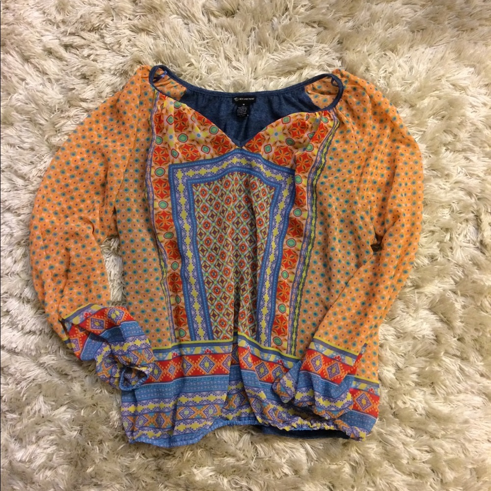 New Direction waist blouse